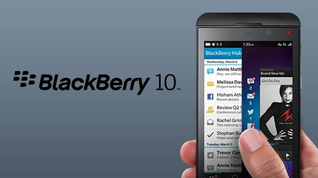 Kết quả hình ảnh cho BlackBerry 10