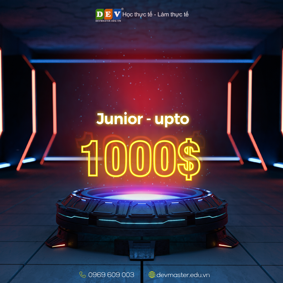 junior - upto 1000$