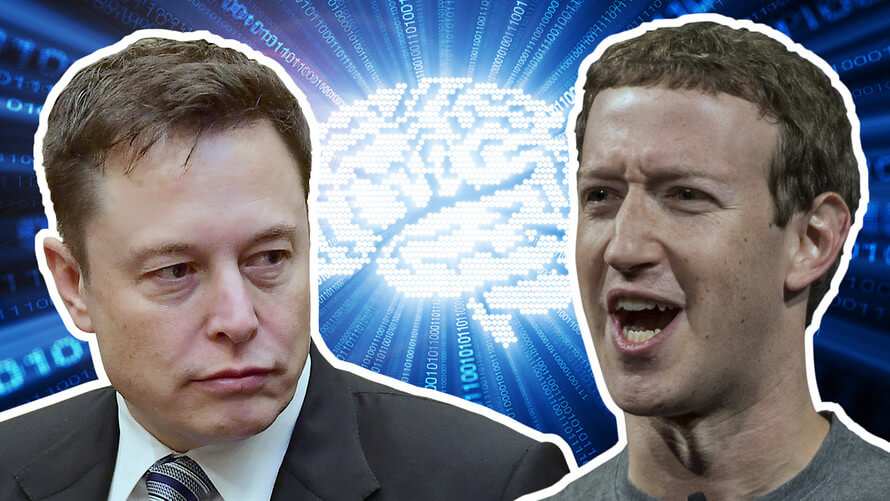 Elon Musk just burned Mark Zuckerberg in a tweet about AI