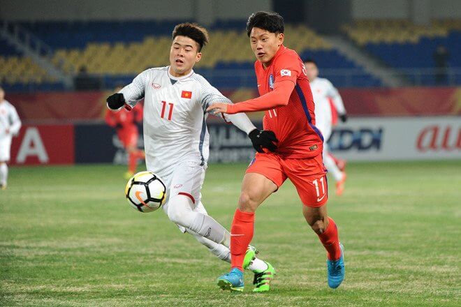 23 Việt Nam và U23 Hàn Quốc từng gặp nhau ở VCK U23 châu Á 2018